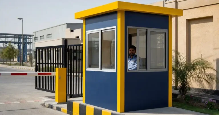 Security Guard Cabin Pakistan 2026 | Sizes & Prices